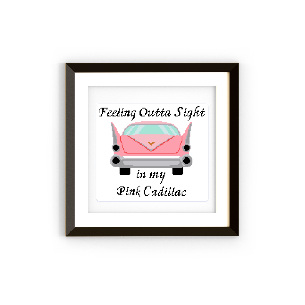 Car Series - Pink Cadillac