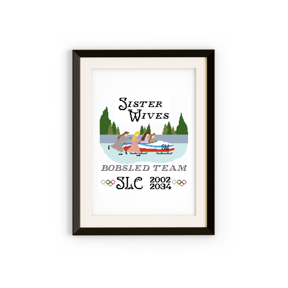 Salt Lake Olympics Series - Sister Wives Luge