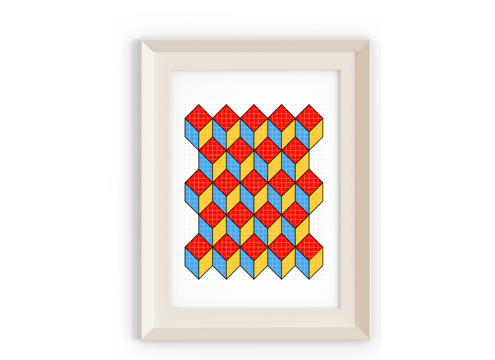Optical Illusions Series - Blocks